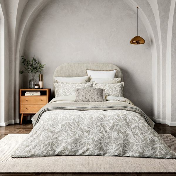 Cora Bedding - Linen Grey